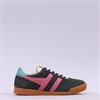 Gola Elan Retro T Toe Gumsole Trainer - Dark Khaki
